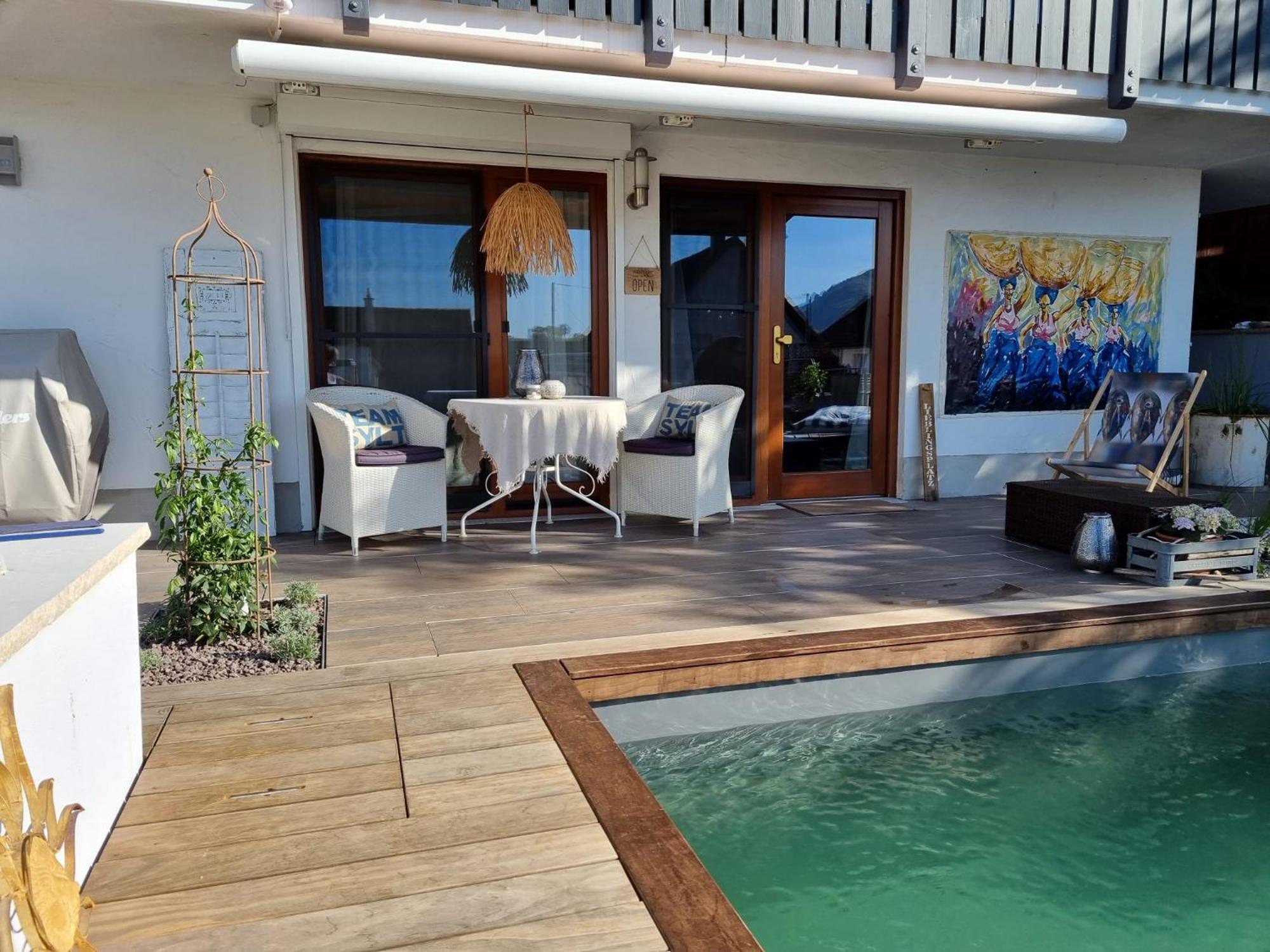 Studio 22, Terrasse,Pool,Sauna,Ofen Neuffen Bagian luar foto